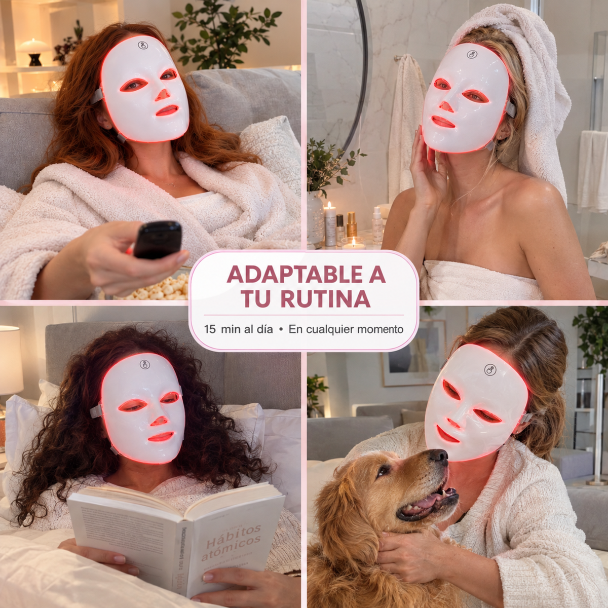 Lumitech Pro - Mascarilla Facial LED